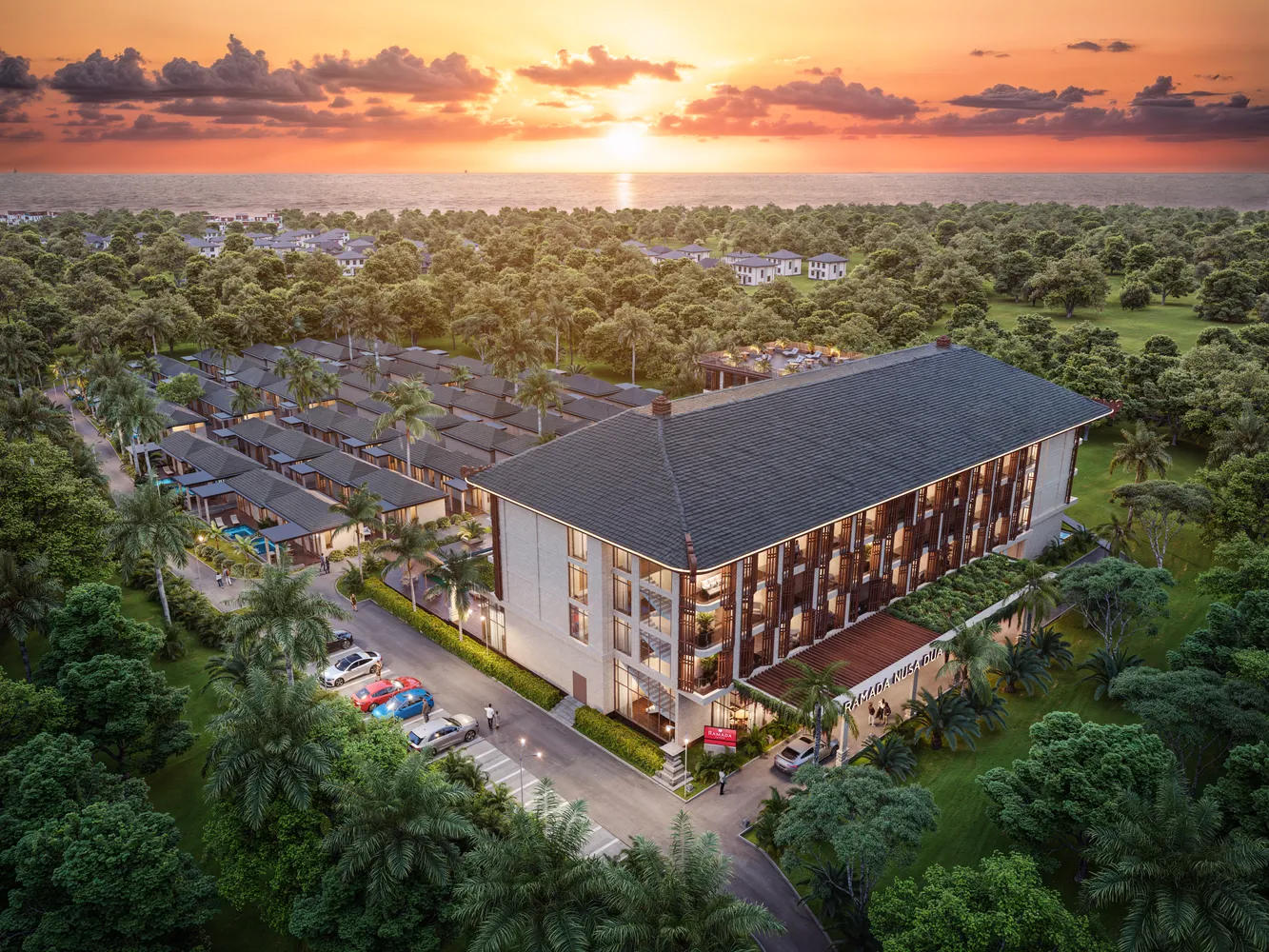 Ramada Nusa Dua — интерьер общественных зон