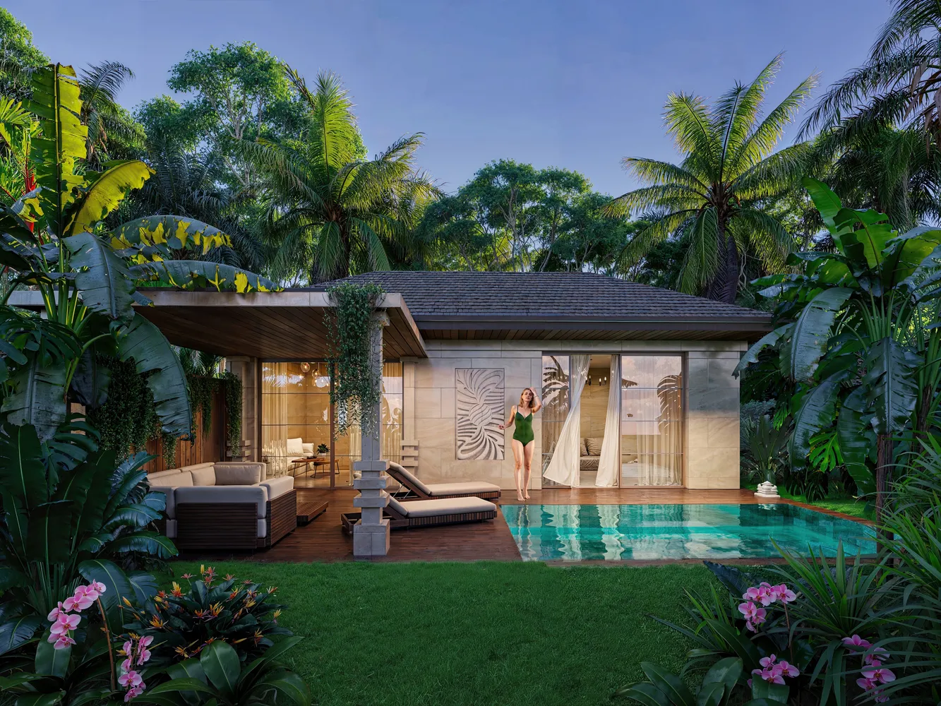 Ramada Nusa Dua — архитектура и бассейн комплекса