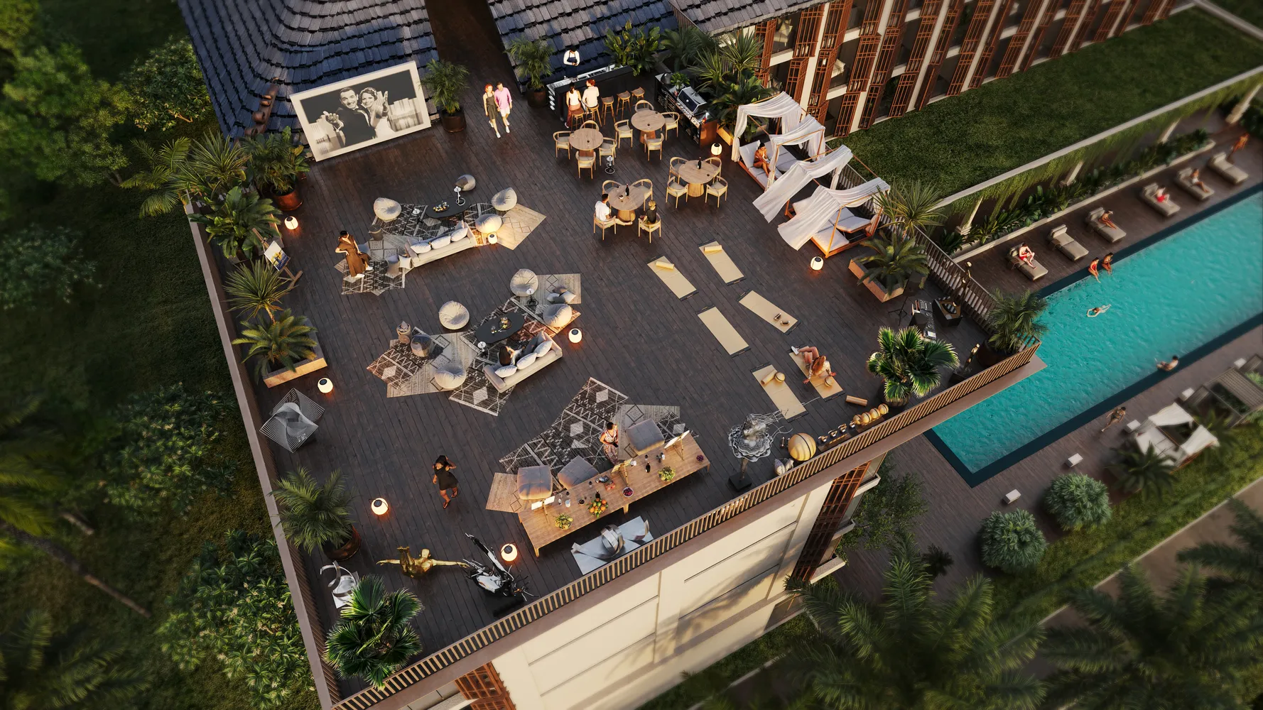 Ramada Nusa Dua — бассейн и зоны отдыха