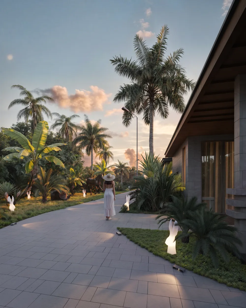 Ramada Nusa Dua — вид виллы с улицы